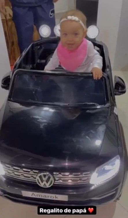 El regalo de L-Gante para su hija.