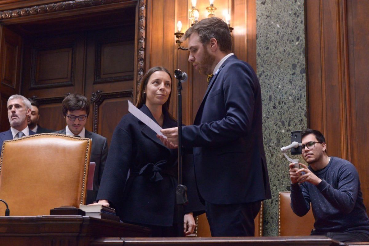 Emmanuel Ferrario y Florencia Romano