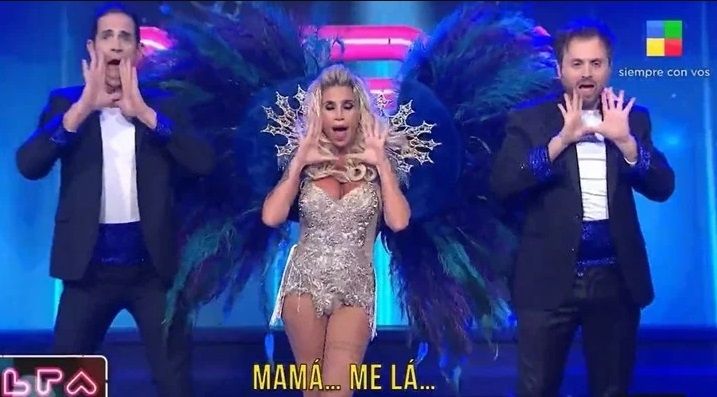 Florencia Peña en su programa La Puta Ama.