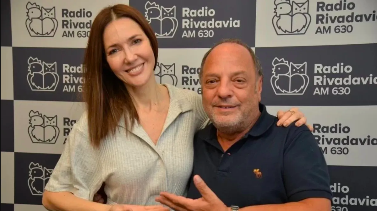 Baby Etchecopar y Cristina Pérez.