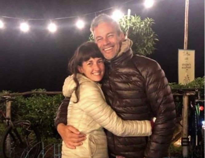 Camisani y su nueva pareja