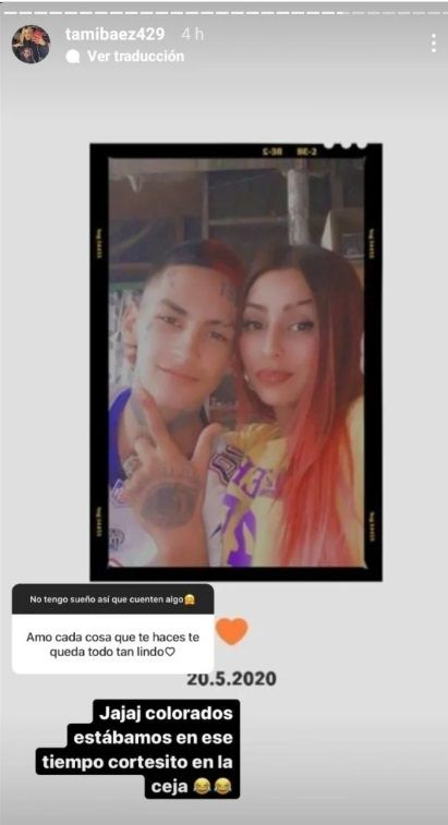 Tamara Báez y L-Gante. 