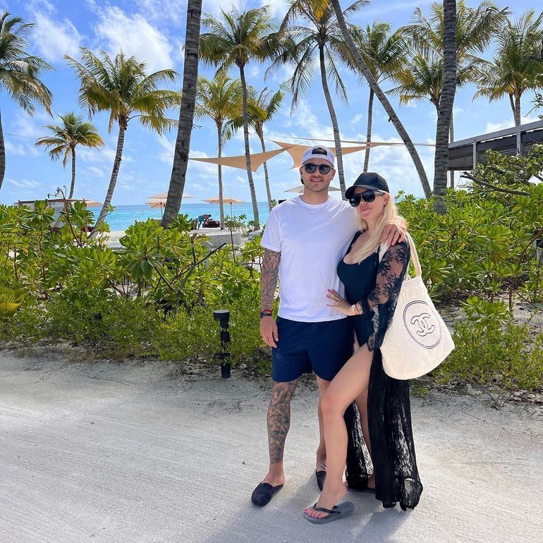 Wanda Nara Icardi Maldivas
