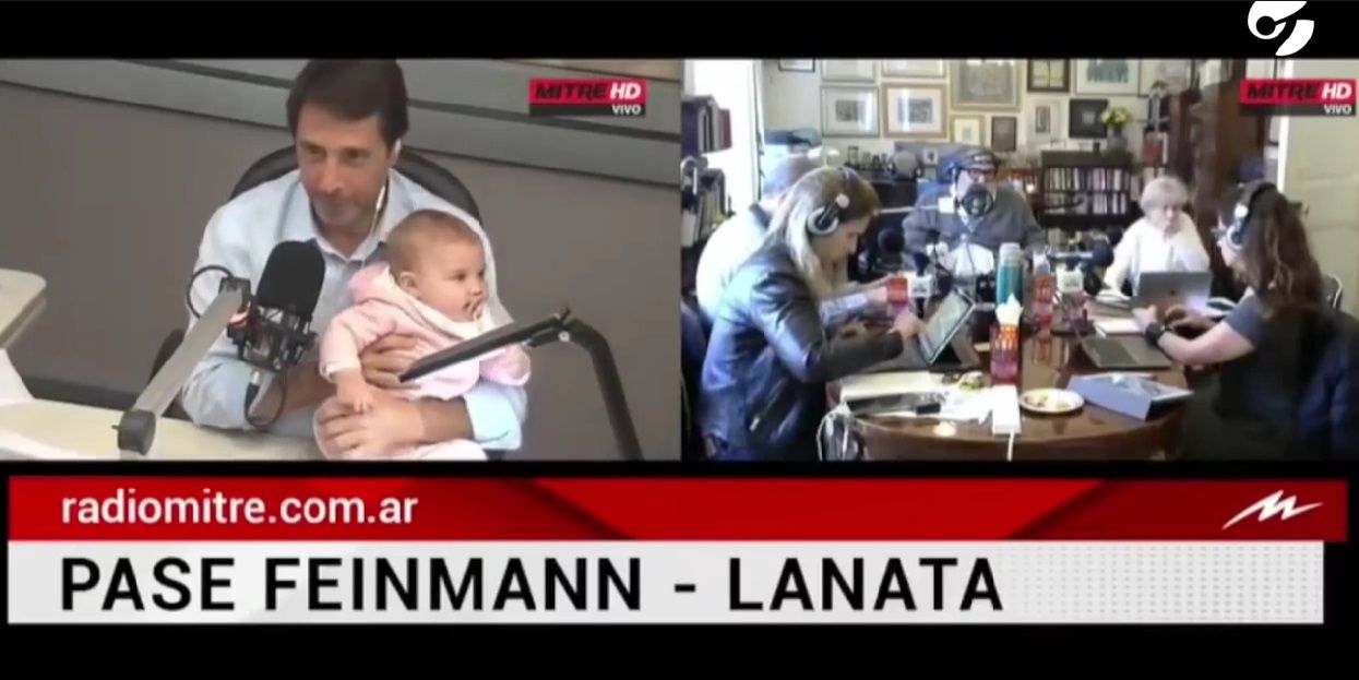 Eduardo Feinmann y Jorge Lanata.