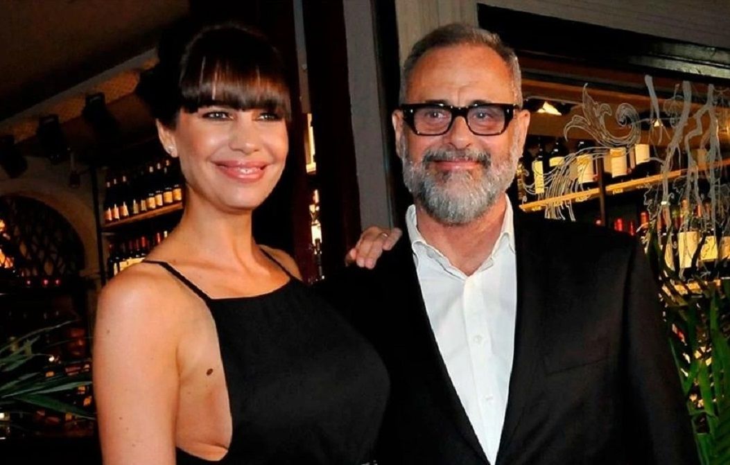 Romina Pereiro y Jorge Rial.
