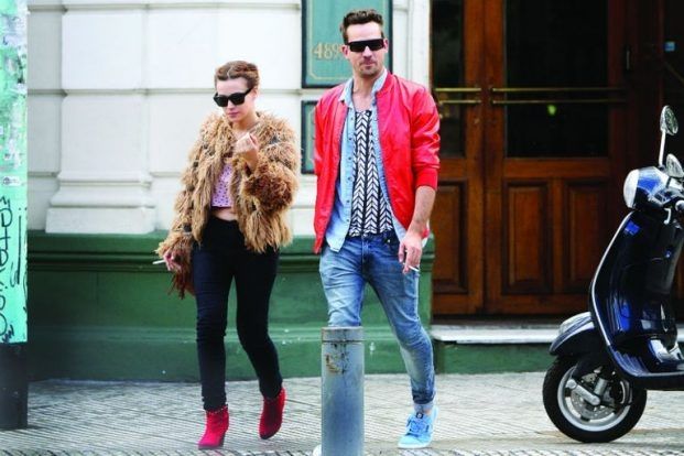 Celeste Cid y Chano.