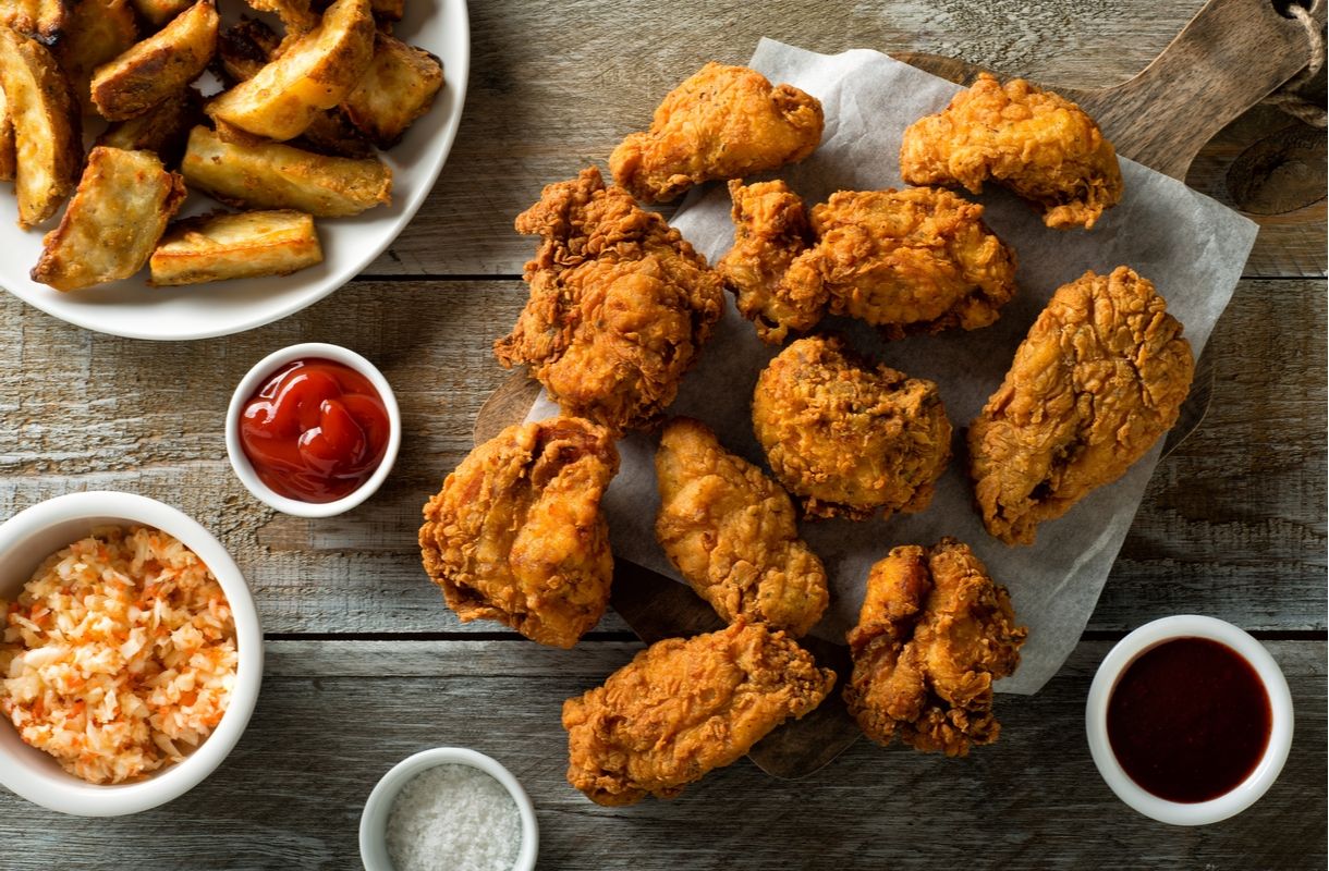 pollo frito