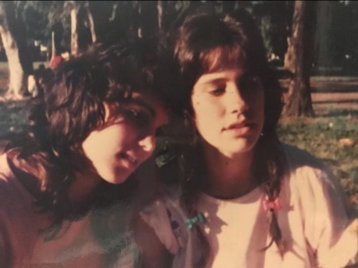 Nancy Dupláa, a los 15 años.