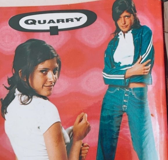 Isabel Macedo, a los 17 años.