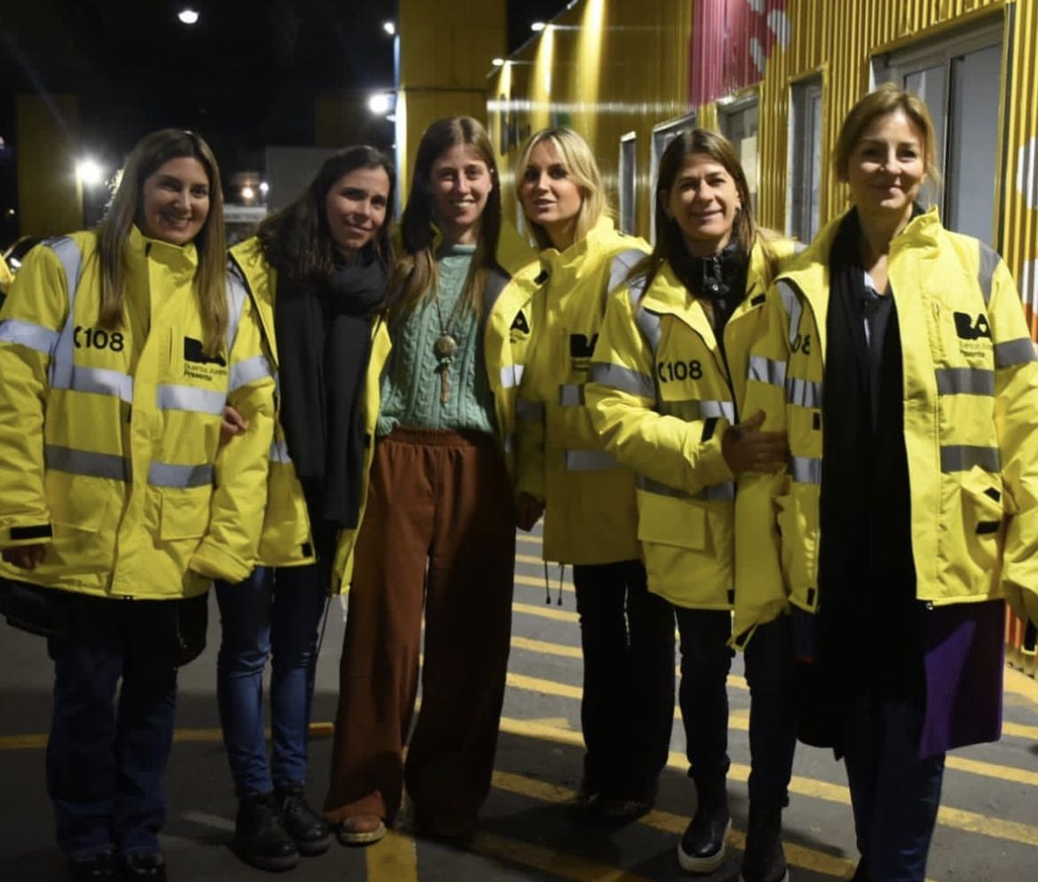 Dirigentes del PRO en operativo frío