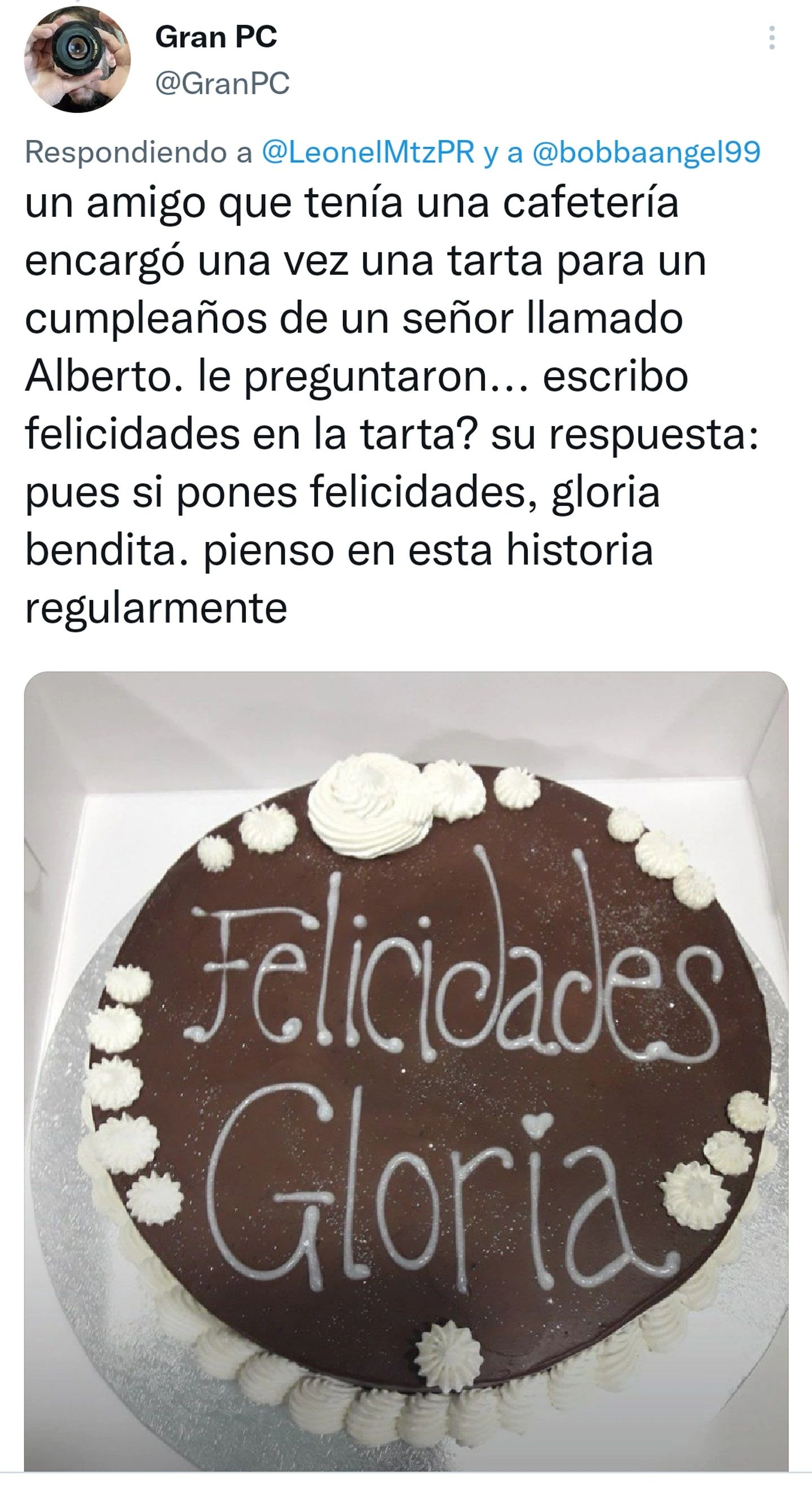 Torta de cumpleaños