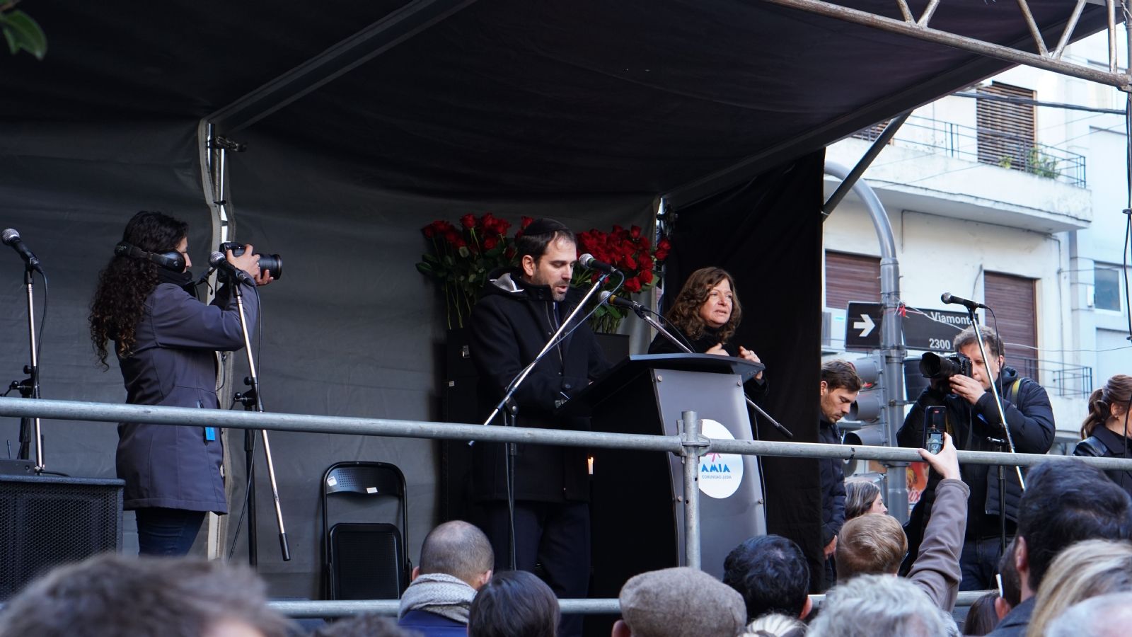 Amos Linetzky, presidente de AMIA