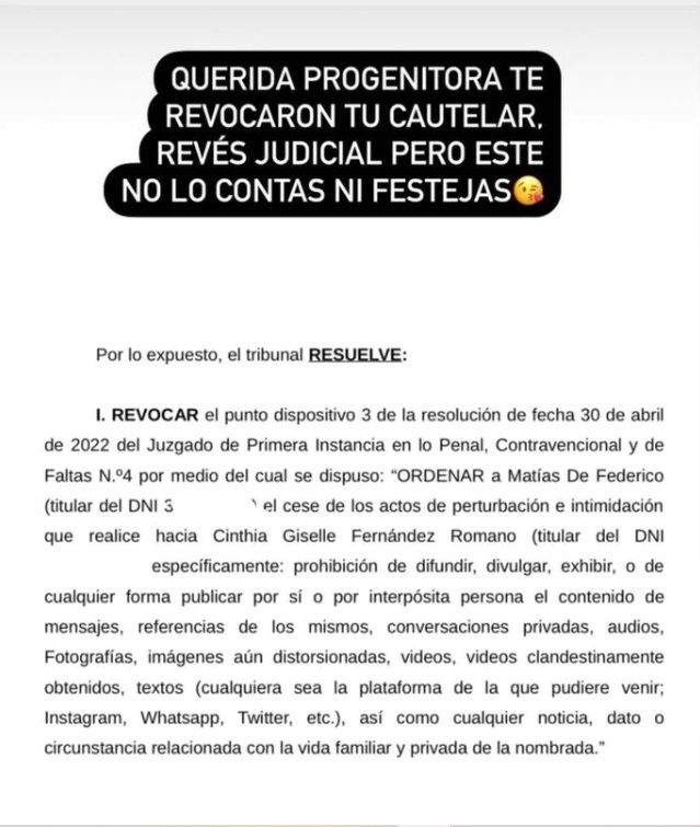 Historia Matías Defederico.