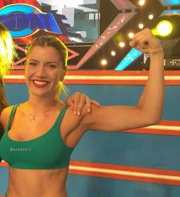 Laurita Fernández en Combate.