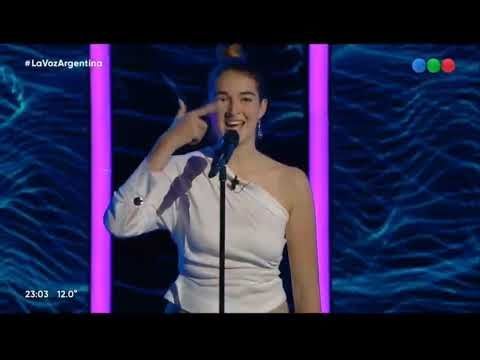 MARGARITA BULLRICH PASO POR LA VOZ ARGENTINA.