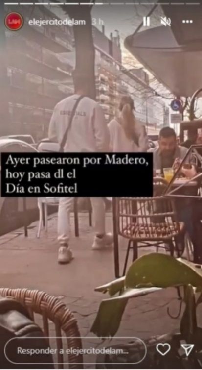 Camila Homs y Carlos Benvenuto.