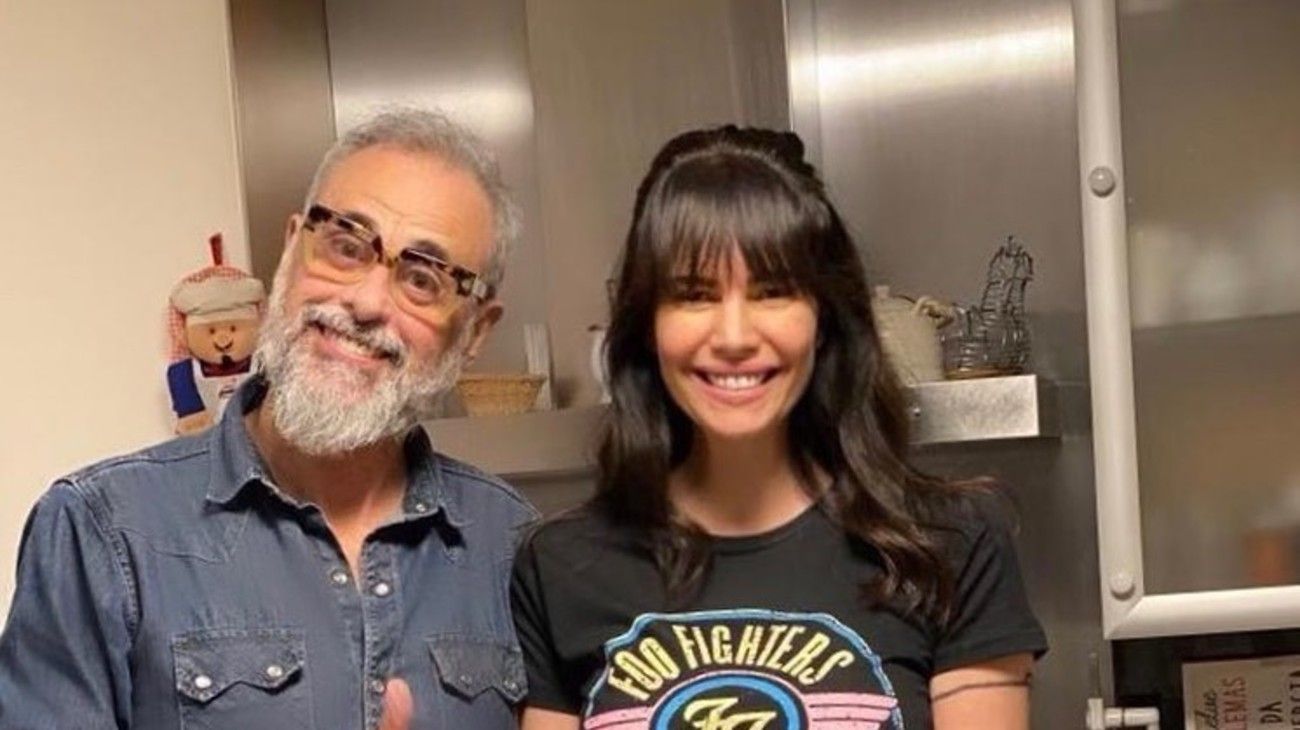 Jorge Rial y Romina Pereiro.