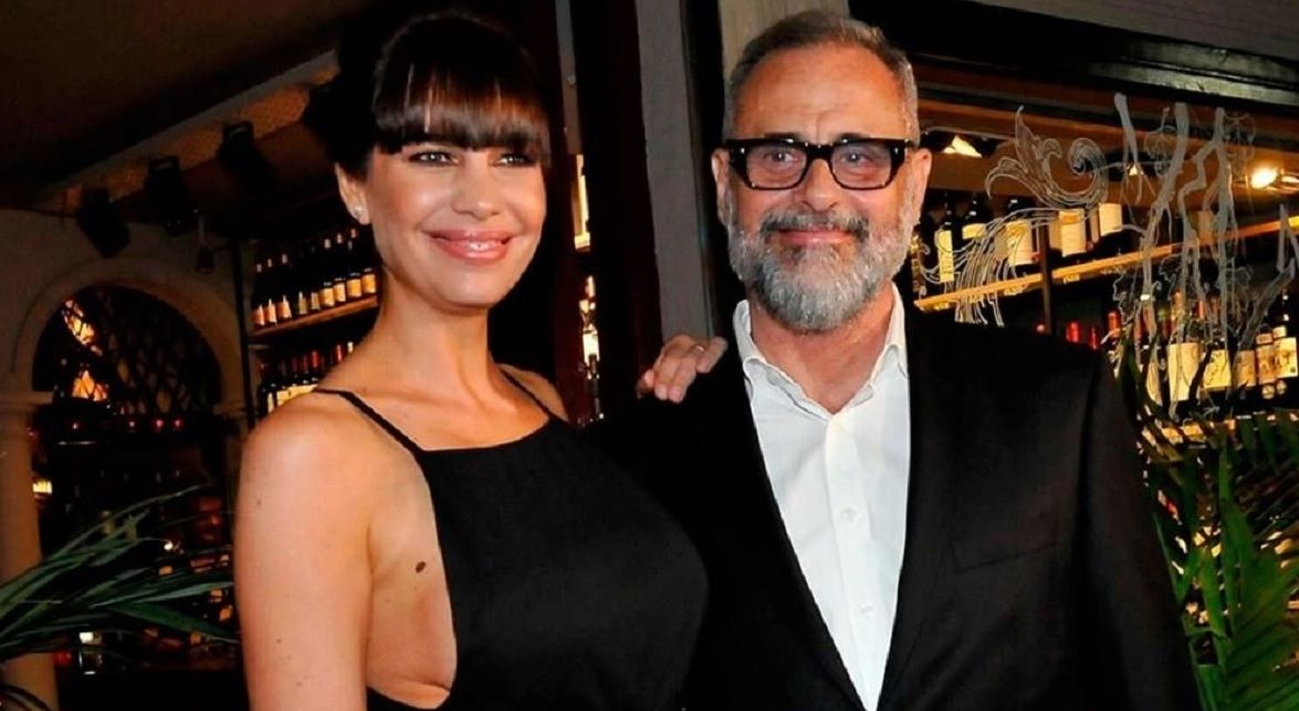 Jorge Rial y Romina Pereiro.
