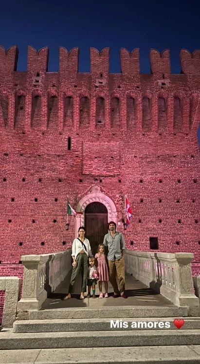 Zaira Nara y Jakob Von Plessen.