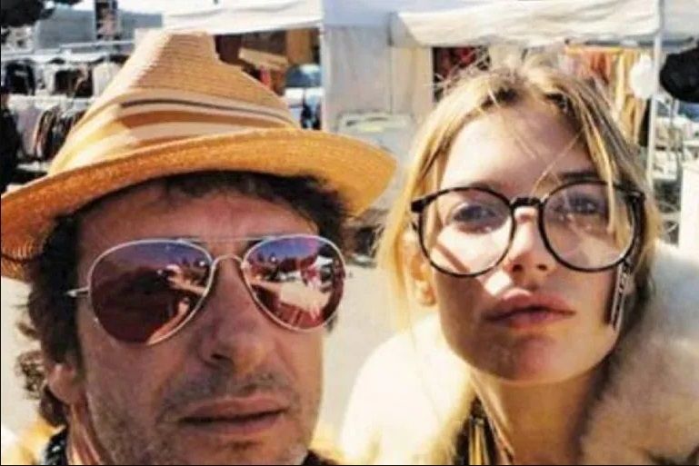 Gustavo Cerati y Chloé Bello.