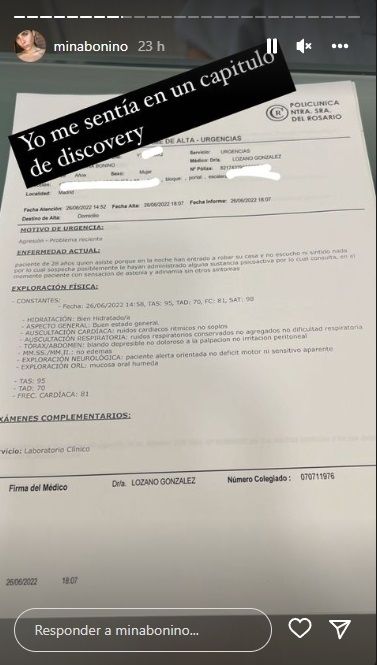 Historia Mina Bonino.