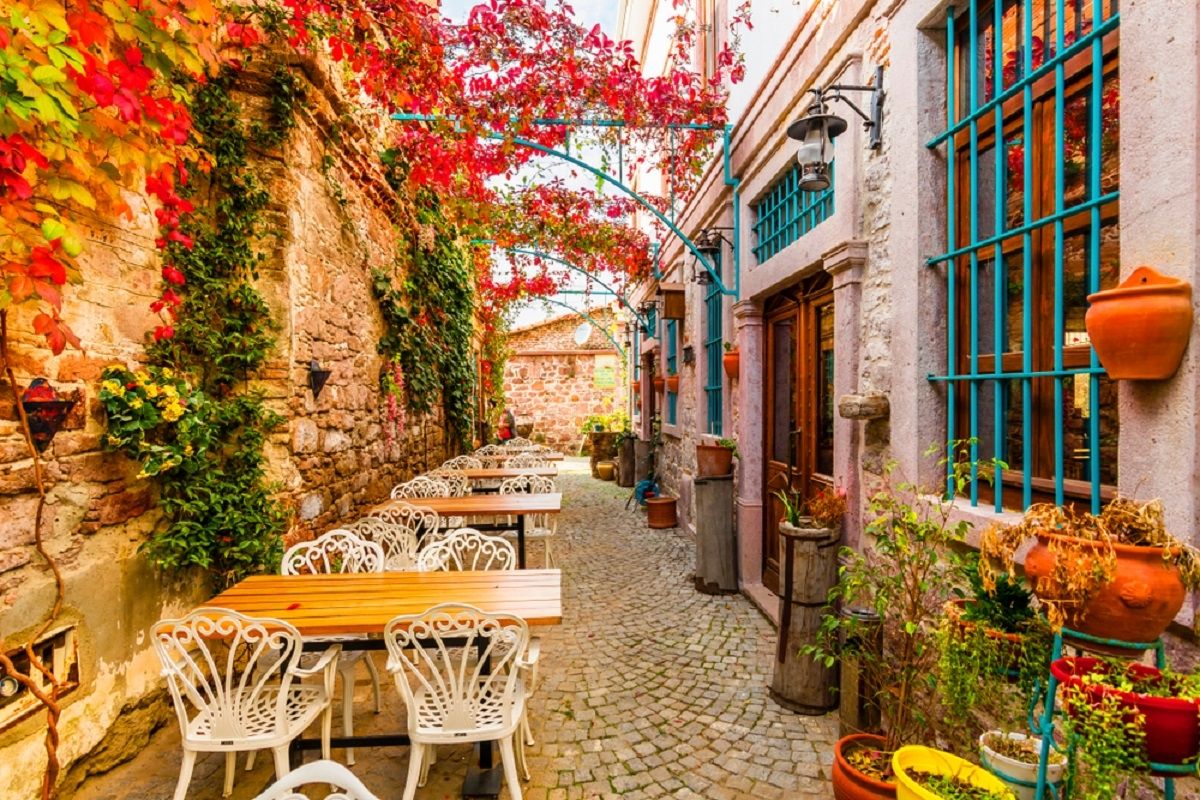 Ayvalik turquía pueblo