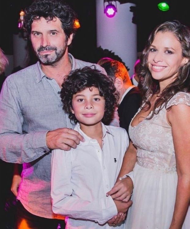 Iván Noble, Benito y Julieta Ortega.