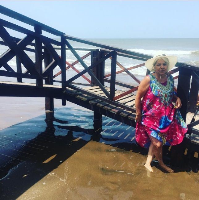 Madre de María Becerra.