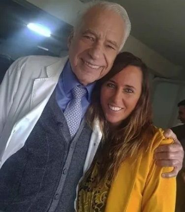 Estefanía Pasquini y Alberto Cormillot.