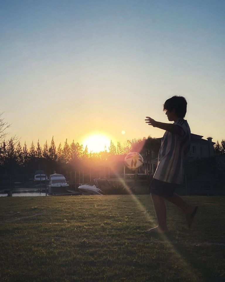 Casa Gianinna Maradona y Daniel Osvaldo.