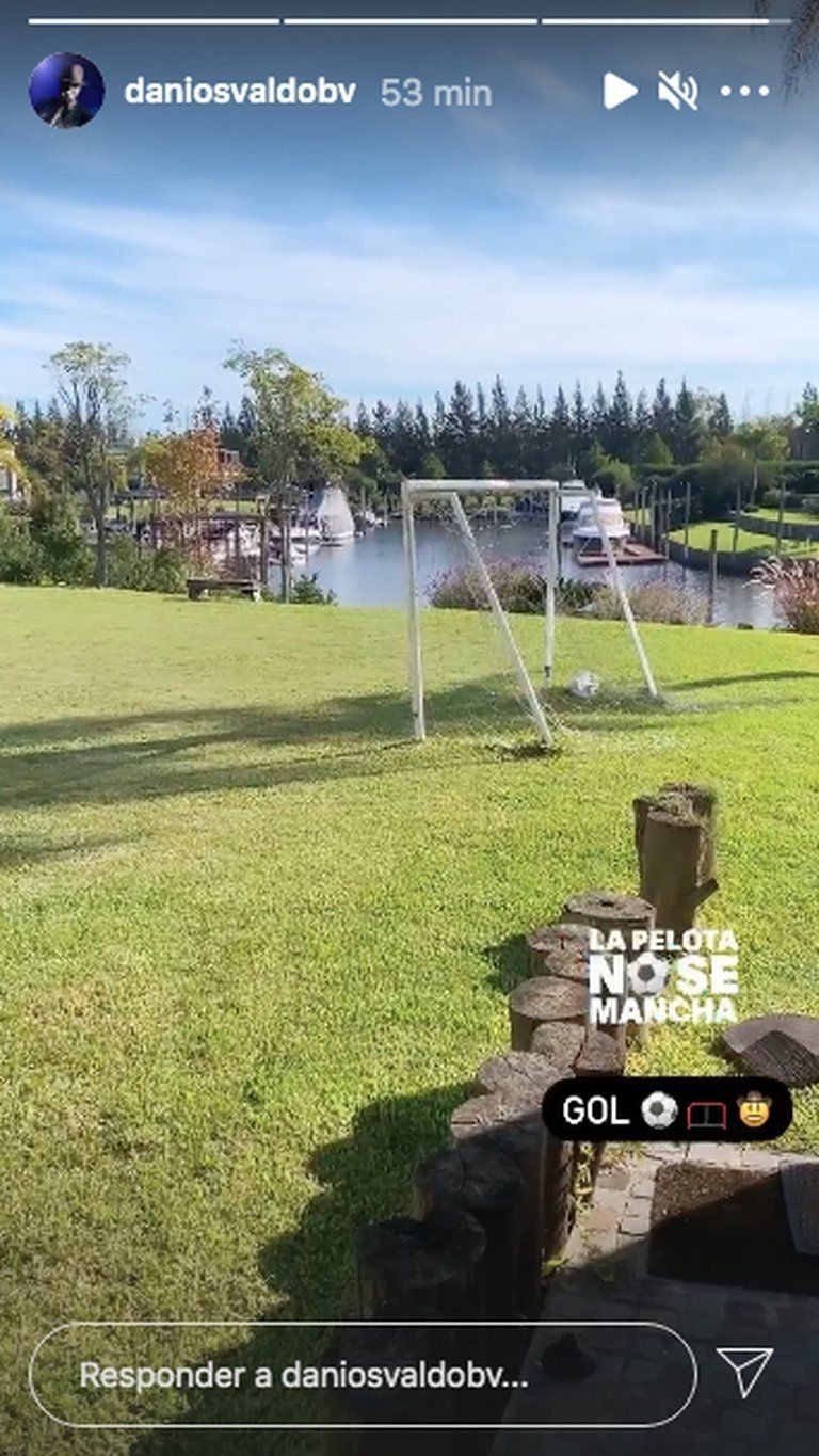 Casa de Gianinna Maradona y Daniel Osvaldo.