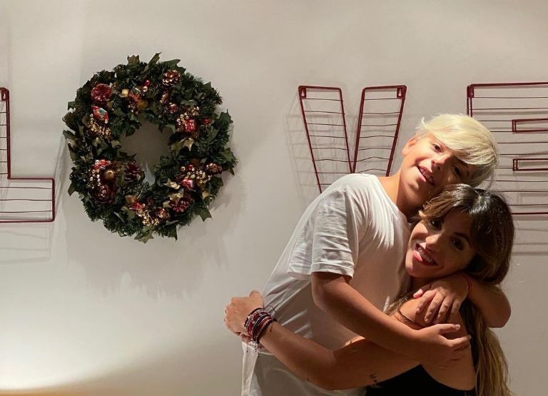 Gianinna y Benjamín.