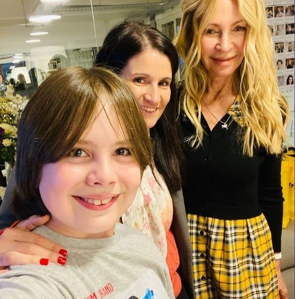 Luciano Creiner y Cris Morena.