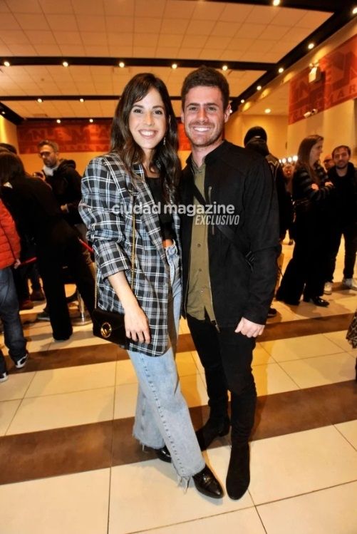 Gastón Soffritti y Cande Molfese.