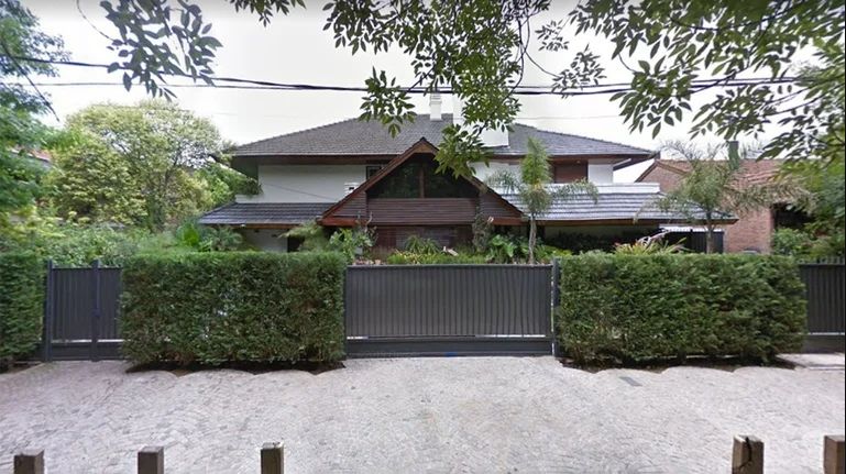La casa adquirida por César Milani en el 2010