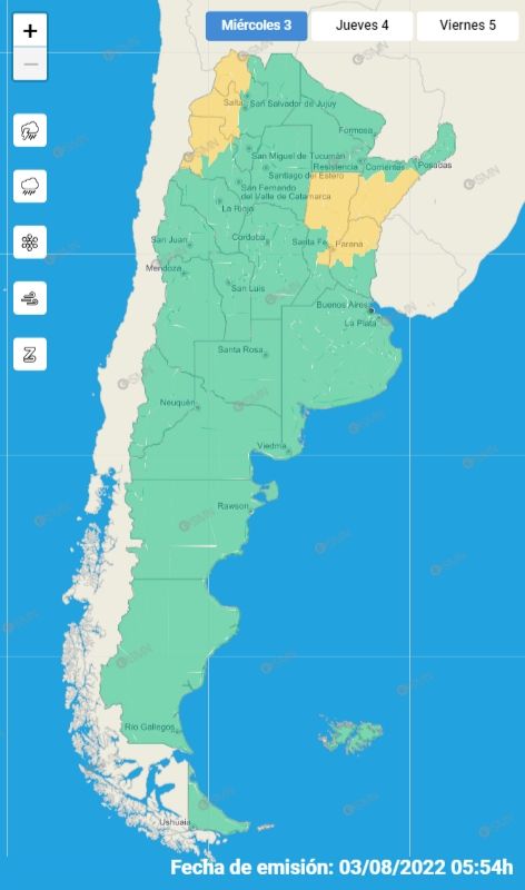 alerta mapa