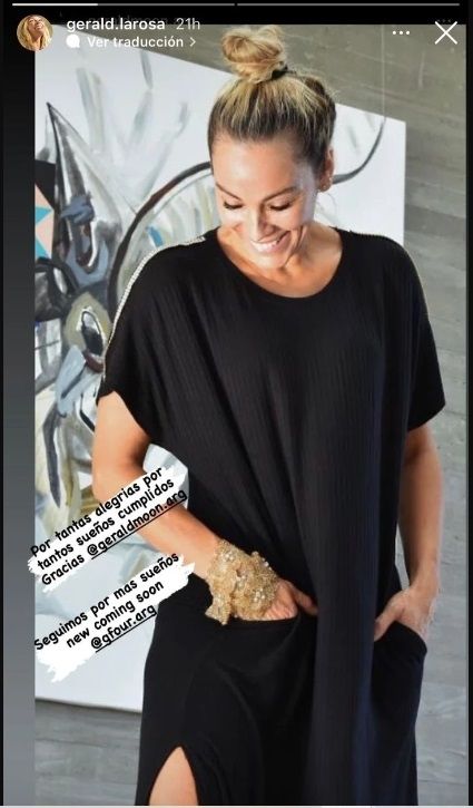 Posteo Geraldine La Rosa.