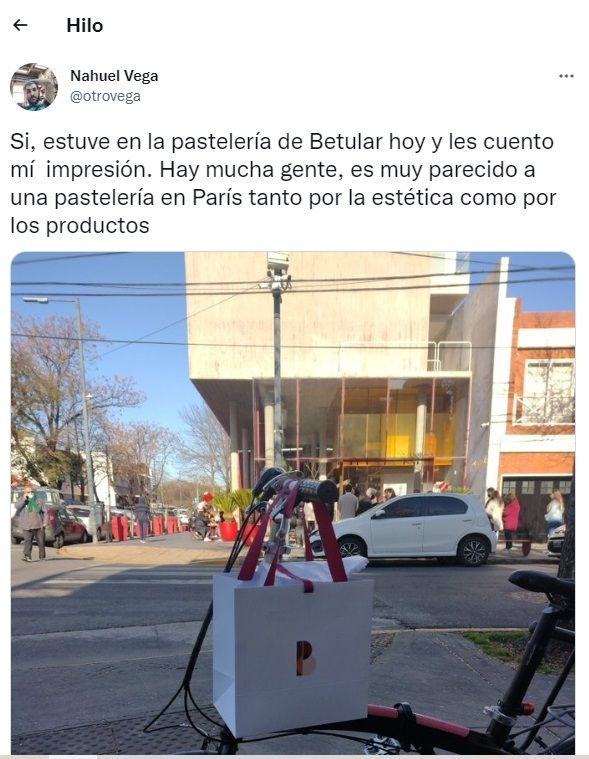 Pastelería Betular.