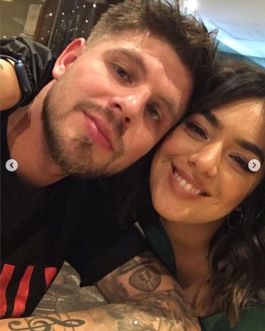 Gabriel Mikelovich y Ángela Leiva.