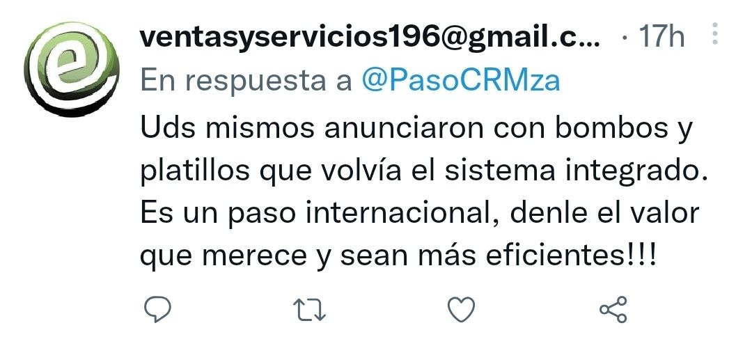 paso cristo redentor aduana chile