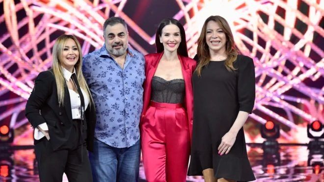 Los protagonistas de Quién es la máscara.