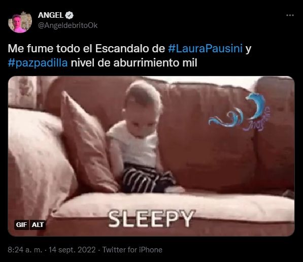 Tuit de Ángel de Brito.