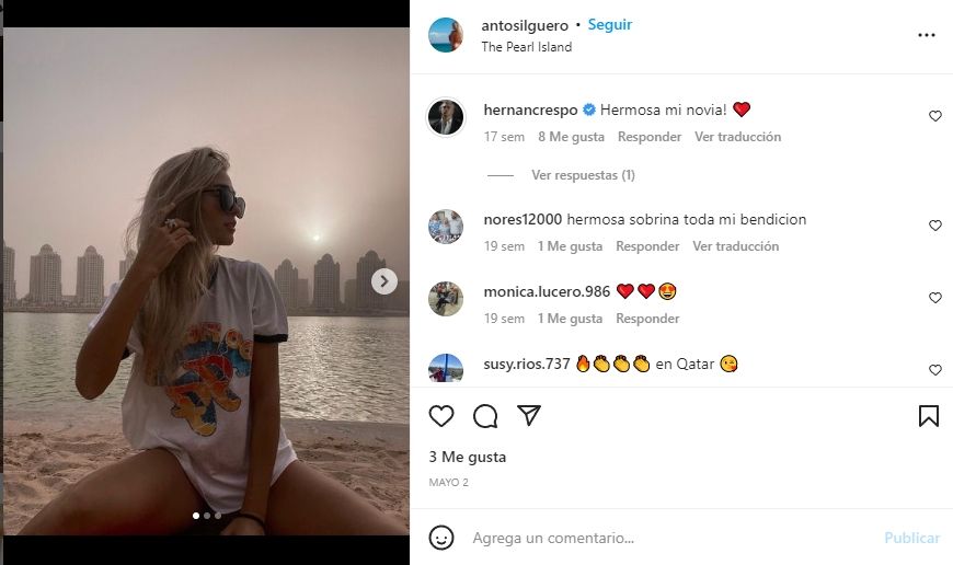 Están juntos desde mayo.