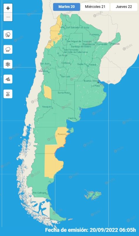 alerta mapa