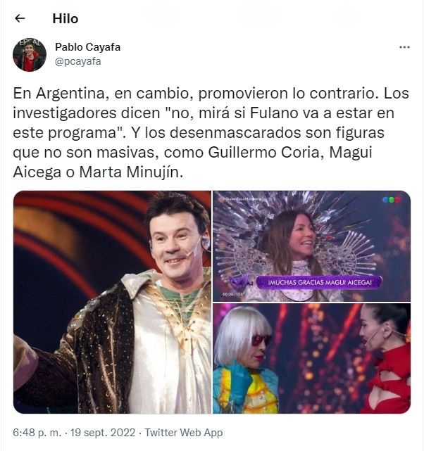 Tui de Pablo Cayafa.