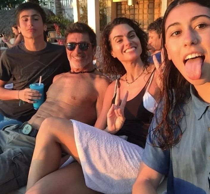 Florencia Raggi, Nicolás Repetto, Reneta y Francisco.