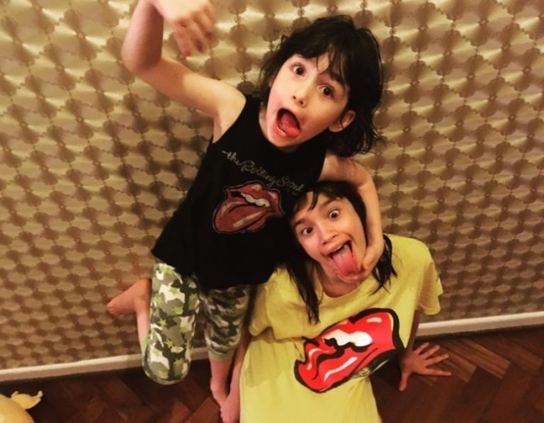 Hijos de Sofía Gala.