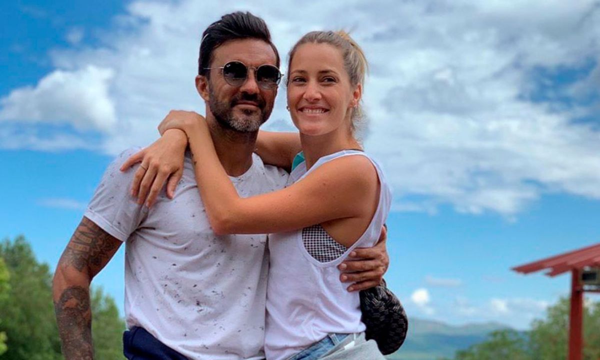 Micaela Viciconte y Fabián Cubero. 