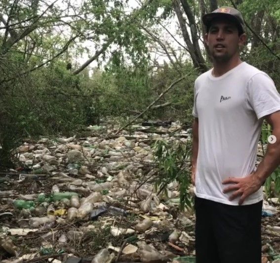 Yago Lange, el nuevo ‘novio’ de Juanita Viale, es ambientalista. (Foto: Instagram)