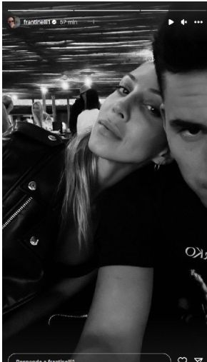 Francisco Tinelli se mostró con su novia